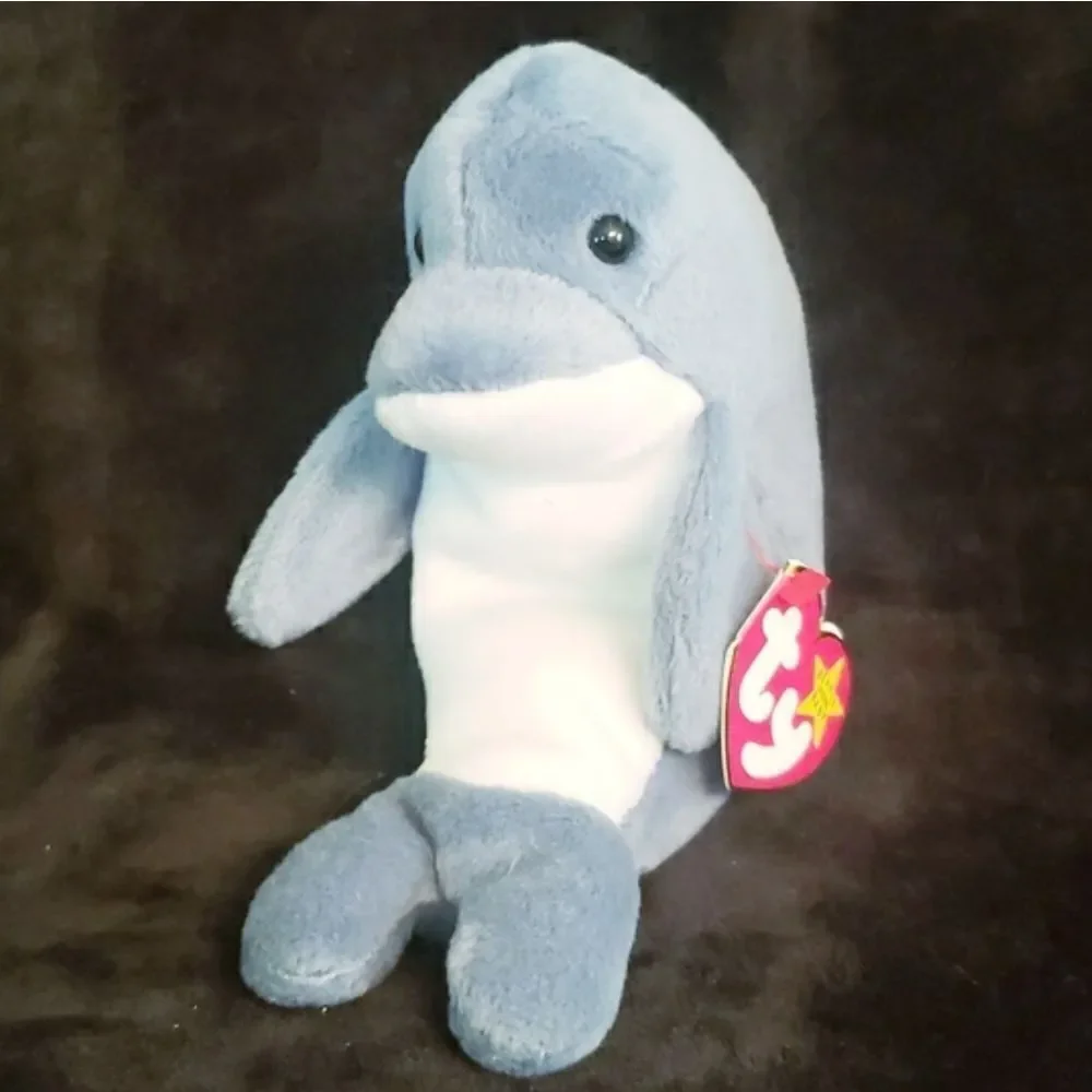 Vintage 1996 Ty Beanie Baby ECHO the Dolphin